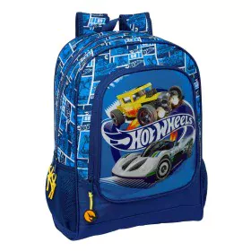 School Bag Hot Wheels Sonny Navy Blue 32 x 42 x 14 cm by Hot Wheels, Children's Backpacks - Ref: S4310677, Price: 33,09 €, Di...