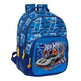 School Bag Hot Wheels Sonny Navy Blue 32 x 42 x 15 cm by Hot Wheels, Children's Backpacks - Ref: S4310683, Price: 47,35 €, Di...