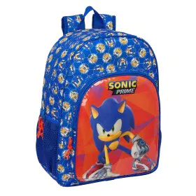 Schulrucksack Sonic Prime Blau 33 x 42 x 14 cm von Sonic, Kinderrucksäcke - Ref: S4310688, Preis: 35,44 €, Rabatt: %