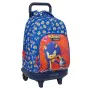 School Rucksack with Wheels Sonic Prime Blue 33 x 45 x 22 cm by Sonic, Children's Backpacks - Ref: S4310696, Price: 61,86 €, ...