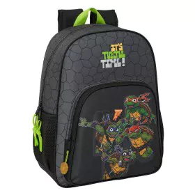 Mochila Escolar Teenage Mutant Ninja Turtles Preto Cinzento 33 x 42 x 14 cm de Teenage Mutant Ninja Turtles, Mochilas infanti...