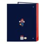 Carpeta de anillas Super Mario World Azul marino A4 26.5 x 33 x 4 cm de Super Mario, Archivadores - Ref: S4310715, Precio: 5,...