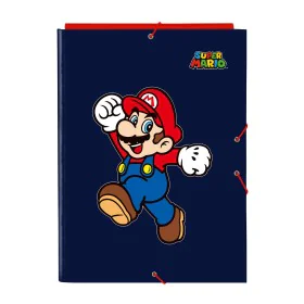 Carpeta Super Mario World Azul marino A4 de Super Mario, Carpetas - Ref: S4310716, Precio: 6,92 €, Descuento: %