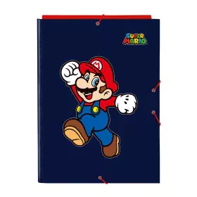 Dossier Super Mario World Blue marine A4 de Super Mario, Dossiers - Réf : S4310716, Prix : 6,92 €, Remise : %