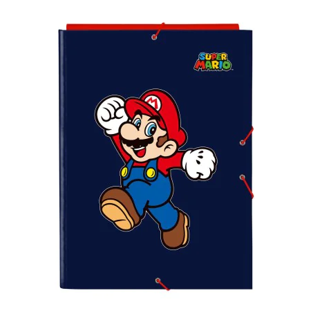 Carpeta Super Mario World Azul marino A4 de Super Mario, Carpetas - Ref: S4310716, Precio: 6,23 €, Descuento: %