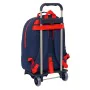 School Rucksack with Wheels Super Mario World Navy Blue 32 x 42 x 15 cm by Super Mario, Children's Backpacks - Ref: S4310721,...