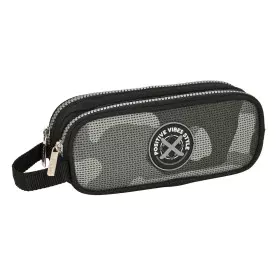 Estuche Escolar Safta Stone Negro 21 x 8 x 6 cm de Safta, Estuches - Ref: S4310750, Precio: 9,43 €, Descuento: %