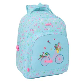 Mochila Escolar Safta Bicicleta Azul 32 x 42 x 15 cm de Safta, Mochilas infantis - Ref: S4310763, Preço: 25,39 €, Desconto: %