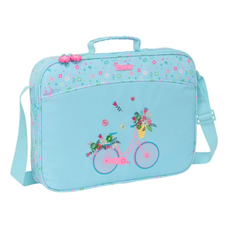 School Satchel Safta Bicicleta Blue 38 x 28 x 6 cm by Safta, Children's Backpacks - Ref: S4310764, Price: 17,59 €, Discount: %