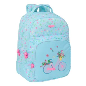 Mochila Escolar Safta Bicicleta Azul 32 x 42 x 15 cm de Safta, Mochilas infantiles - Ref: S4310771, Precio: 42,42 €, Descuent...