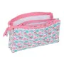 Triple Carry-all Moos Flores Multicolour 22 x 12 x 3 cm by Moos, Pencil cases - Ref: S4310795, Price: 10,47 €, Discount: %