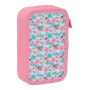 Plumier Doble Moos Flores Multicolor 12.5 x 19.5 x 4 cm 28 piezas de Moos, Estuches - Ref: S4310801, Precio: 12,51 €, Descuen...