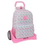 School Rucksack with Wheels Moos Flores Multicolour 30 x 46 x 14 cm by Moos, Children's Backpacks - Ref: S4310802, Price: 50,...