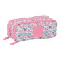 Trousse Fourre-Tout Triple Moos Flores Multicouleur 21 x 8 x 8 cm de Moos, Trousses - Réf : S4310804, Prix : 12,09 €, Remise : %