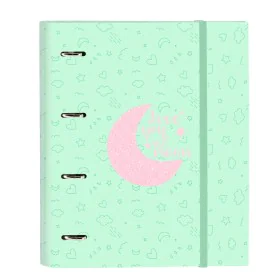 Reliure à anneaux BlackFit8 Moon Vert 27 x 32 x 3.5 cm de BlackFit8, Classeurs - Réf : S4310811, Prix : 11,89 €, Remise : %