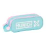 Portatodo Doble Munich Heaven Azul cielo 21 x 8 x 6 cm de Munich, Estuches - Ref: S4310844, Precio: 11,08 €, Descuento: %