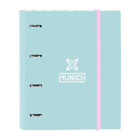 Carpeta de anillas Munich Heaven Azul cielo 27 x 32 x 3.5 cm de Munich, Archivadores - Ref: S4310846, Precio: 16,37 €, Descue...