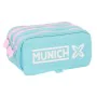 Portatodo Triple Munich Heaven Azul cielo 21,5 x 10 x 8 cm de Munich, Estuches - Ref: S4310848, Precio: 15,58 €, Descuento: %