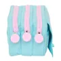 Triple Carry-all Munich Heaven Sky blue 21,5 x 10 x 8 cm by Munich, Pencil cases - Ref: S4310848, Price: 16,23 €, Discount: %