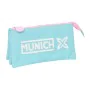 Portatodo Triple Munich Heaven Azul cielo 22 x 12 x 3 cm de Munich, Estuches - Ref: S4310850, Precio: 11,62 €, Descuento: %