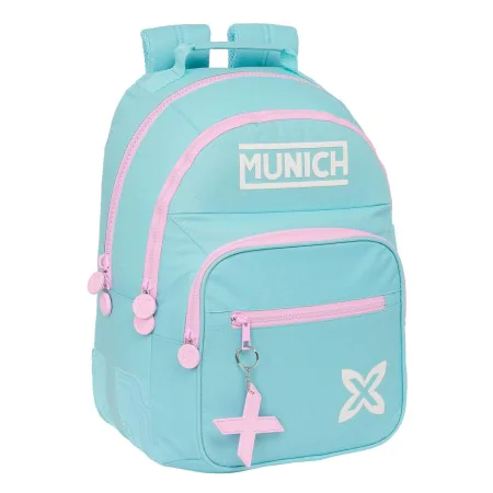 School Bag Munich Heaven Celeste 32 x 42 x 15 cm by Munich, Children's Backpacks - Ref: S4310852, Price: 47,72 €, Discount: %