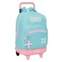 Mochila Escolar com Rodas Munich Heaven Azul celeste 33 x 45 x 22 cm de Munich, Mochilas infantis - Ref: S4310856, Preço: 61,...