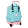 School Rucksack with Wheels Munich Heaven Sky blue 33 x 45 x 22 cm by Munich, Children's Backpacks - Ref: S4310856, Price: 61...