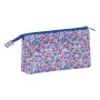 Fourre-tout Nait Nait Flores coimbra azul Bleu 22 x 12 x 3 cm de Nait Nait, Trousses - Réf : S4310858, Prix : 11,62 €, Remise...