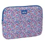 Capa para Portátil Nait Nait Flores coimbra azul Azul 34 x 25 x 2 cm de Nait Nait, Bolsas e capas para computadores portáteis...