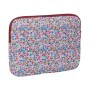 Capa para Portátil Nait Nait Flores coimbra burdeos Castanho-avermelhado 34 x 25 x 2 cm de Nait Nait, Bolsas e capas para com...