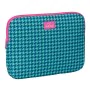 Laptop Cover Nait Nait Pata de gallo verde Green 34 x 25 x 2 cm by Nait Nait, Bags and covers for laptops and netbooks - Ref:...