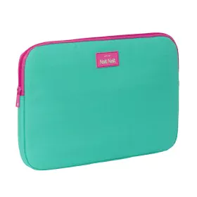 Capa para Portátil Nait Nait Verde mint Verde 34 x 25 x 2 cm de Nait Nait, Bolsas e capas para computadores portáteis e netbo...