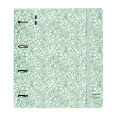 Raccoglitore ad anelli Safta Light green flowers di Safta, Armadi schedari - Rif: S4310886, Prezzo: 13,53 €, Sconto: %