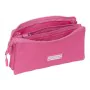 Dreifaches Mehrzweck-Etui Munich Basic Pink 22 x 12 x 3 cm von Munich, Federmäppchen - Ref: S4310925, Preis: 11,16 €, Rabatt: %