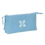 Triple Carry-all Munich Basic Blue 22 x 12 x 3 cm by Munich, Pencil cases - Ref: S4310931, Price: 11,16 €, Discount: %