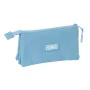 Triple Carry-all Munich Basic Blue 22 x 12 x 3 cm by Munich, Pencil cases - Ref: S4310931, Price: 11,16 €, Discount: %