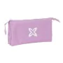 Triple Carry-all Munich Basic Lilac 22 x 12 x 3 cm by Munich, Pencil cases - Ref: S4310934, Price: 11,62 €, Discount: %