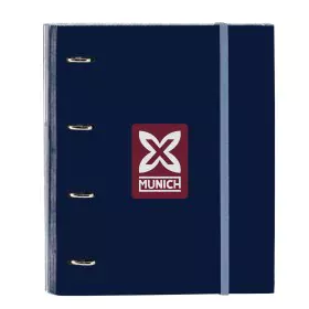 Carpeta de anillas Munich Royal Azul 27 x 32 x 3.5 cm de Munich, Archivadores - Ref: S4310942, Precio: 16,37 €, Descuento: %