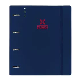 Ring binder Munich Royal Blue 27 X 32 X 4 cm by Munich, Filing cabinets - Ref: S4310943, Price: 14,33 €, Discount: %