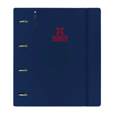 Carpeta de anillas Munich Royal Azul 27 X 32 X 4 cm de Munich, Archivadores - Ref: S4310943, Precio: 13,75 €, Descuento: %