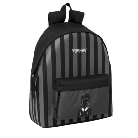 Schulrucksack Wednesday Schwarz 33 x 42 x 15 cm von Wednesday, Kinderrucksäcke - Ref: S4310955, Preis: 25,39 €, Rabatt: %