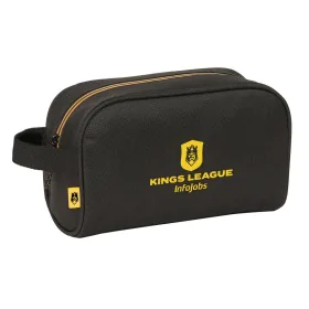 Nécessaire de Viagem Kings League Preto 24 x 15 x 10 cm de Kings League, Estojo de viagem - Ref: S4311013, Preço: 13,04 €, De...