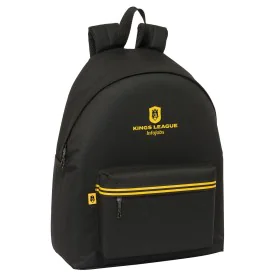 Mochila Escolar Kings League Negro 33 x 42 x 15 cm de Kings League, Mochilas infantiles - Ref: S4311015, Precio: 25,46 €, Des...