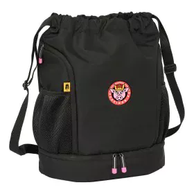 Backpack with Strings Kings League Porcinos Black 35 x 40 x 1 cm by Kings League, School Bags - Ref: S4311027, Price: 31,44 €...