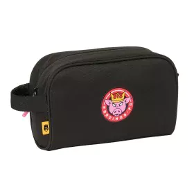 Neceser de Viaje Kings League Porcinos Negro 24 x 15 x 10 cm de Kings League, Neceseres de viaje - Ref: S4311028, Precio: 12,...