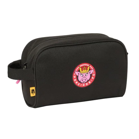 Necessaire da Viaggio Kings League Porcinos Nero 24 x 15 x 10 cm di Kings League, Beauty Case da viaggio - Rif: S4311028, Pre...