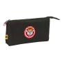 Trousse Fourre-Tout Triple Kings League Porcinos Noir 22 x 12 x 3 cm de Kings League, Trousses - Réf : S4311030, Prix : 11,16...