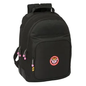 Mochila Escolar Kings League Porcinos Preto 32 x 42 x 15 cm de Kings League, Mochilas infantis - Ref: S4311031, Preço: 47,35 ...