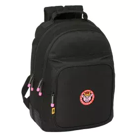 Mochila Escolar Kings League Porcinos Negro 32 x 42 x 15 cm de Kings League, Mochilas infantiles - Ref: S4311031, Precio: 47,...