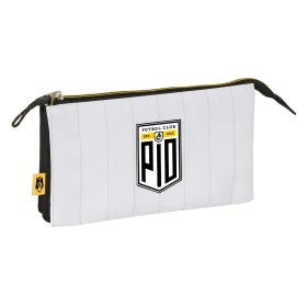 Triple Carry-all Kings League PÍo White Black 22 x 12 x 3 cm by Kings League, Pencil cases - Ref: S4311042, Price: 11,62 €, D...